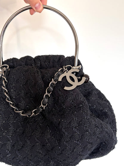 2005 Chanel Tweed Knitting Bag