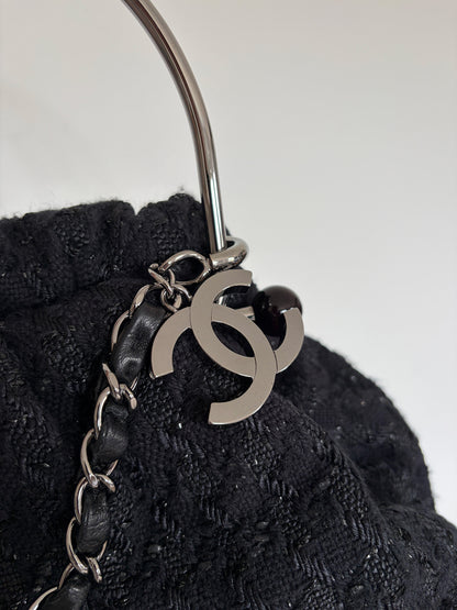 2005 Chanel Tweed Knitting Bag