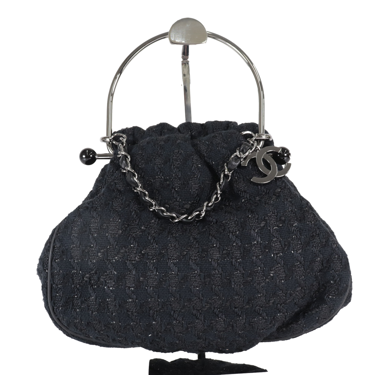2005 Chanel Tweed Knitting Bag