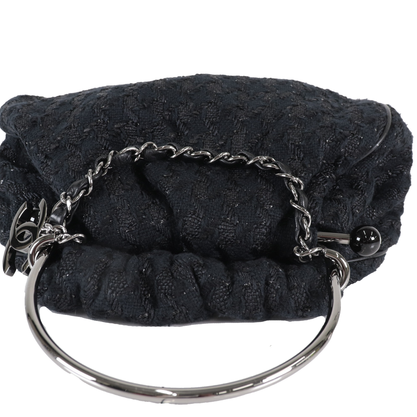 2005 Chanel Tweed Knitting Bag