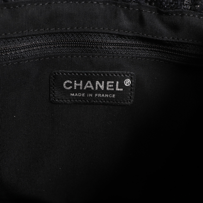 2005 Chanel Tweed Knitting Bag